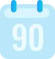 90天